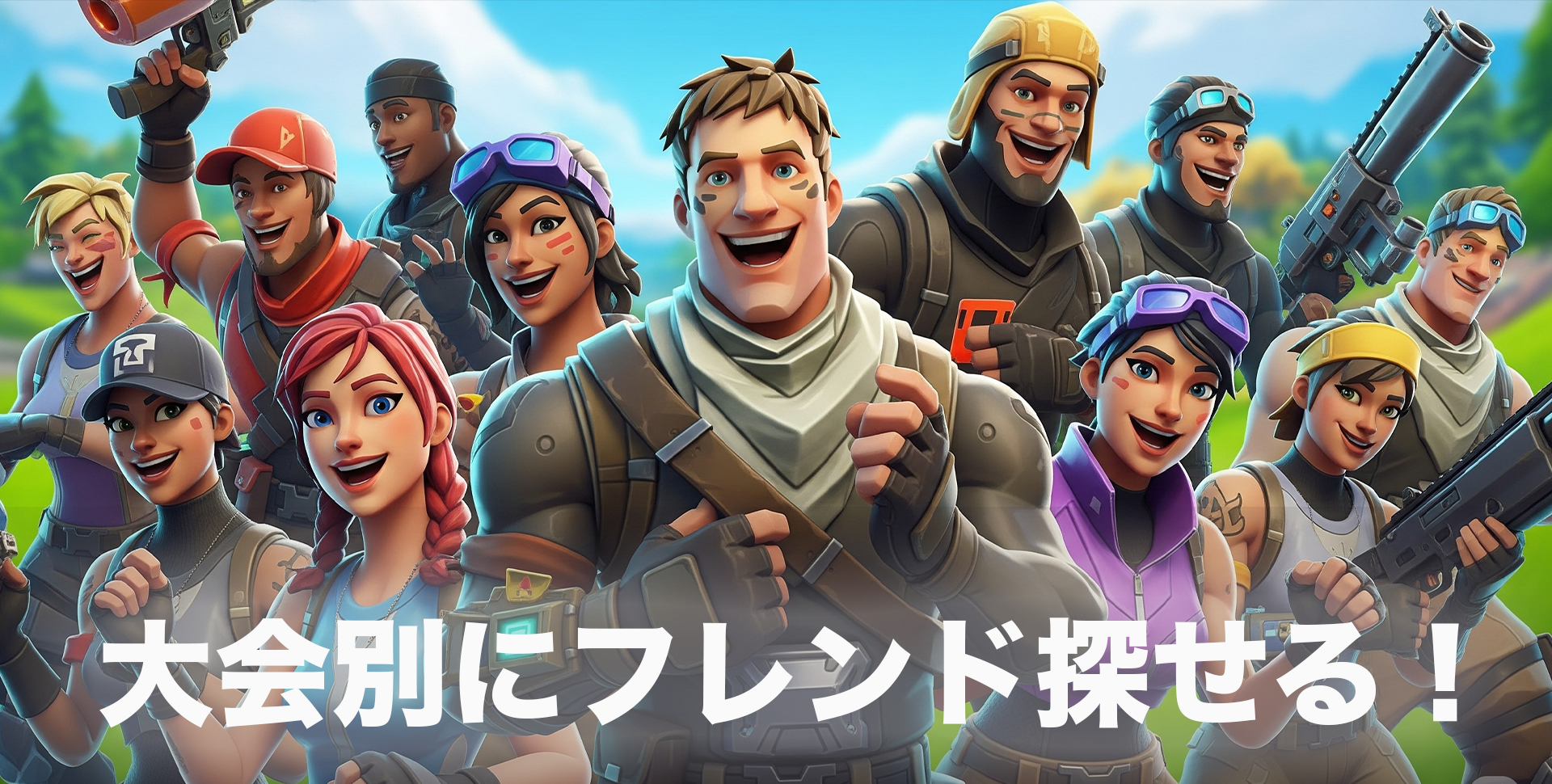 フォートナイト 大会 メインビジュアル